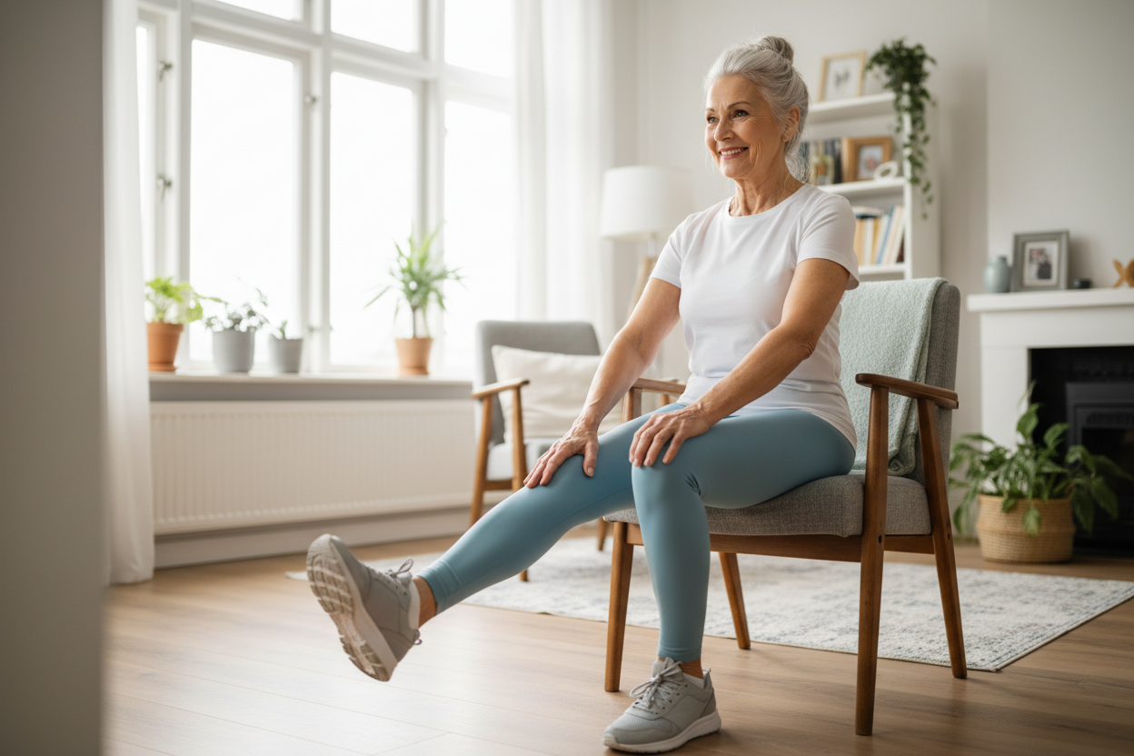 Känn dig starkare och stadigare – på bara 5 minuter om dagen.